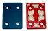 3M Stikit D/F Pad 20434, 3 in x 4 in x 1/2 in, 10 ea/Case