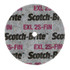 Scotch-Brite EXL Unitized Wheel, XL-UW, 2S Fine, 3 in x 3/8 in x 1/4 in, 20 each/case 27965 Industrial 3M Products & Supplies | Gray