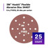 3M Hookit Flexible Abrasive Disc 270J, 34407, 6 in, Dust Free, P1000.25 disc per carton, 5 cartons/case 34407 Industrial 3M Products & Supplies | Red