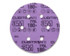 3M Cubitron II Stikit Film D/F Disc 775L, 6 in x NH, 6 Holes, 3 MIL Linered, 180+