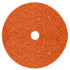 3M Cubitron II Fibre Disc 987C, Center Hole, Orange