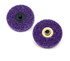 Scotch-Brite Roloc HS Blend and Finish Disc, TR, 3 in x NH A MED, 100/case 64206 Industrial 3M Products & Supplies | Purple