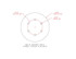 3M Microfinishing PSA Film Disc 268L, 30 Mic 3MIL, Type D, 6 in x NH,
D/F 6HL, Die 600HZ, 50/Carton, 500 ea/Case