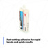 3M Super-Fast Repair Adhesive, 04747, Amber, 47.3 mL Cartridge, 6 per
case