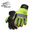 Black Stallion Tool HANDZ HI-VIS SYNTHETIC LEATHER MECHANIC'S GLOVES Large