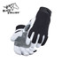 TOOLHANDZ GOAT Grain LEATHER MECHANIC'S GLOVES Medium Black Stallion