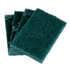 Scotch-Brite General Purpose Scrub Pad, 9650, 76.2 mm x 114.3 mm (3 in x 4.5 in)