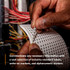 3M ScotchCode Pre-Printed Wire Marker Book SPB-03, black print on a
white background highlights the characters, 5/Case