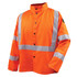 Black Stallion 9 oz Flame Resistant Cotton Jacket w/ Silver Reflective 5XL | Orange