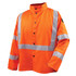 Black Stallion 9 oz Flame Resistant Cotton Jacket w/ Silver Reflective XL | Orange