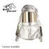 Black Stallion 19 OZ. ALUMINIZED CARBON/KEVLAR HOOD WITH CLEAR SHIELD