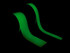 3M Photoluminescent Film 6900, Shipboard Sign 3Mn146Pl, 12 in x 4 in,
Arrow Symbol, 10/Package