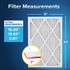 Filtrete Allergen Defense Filter AD00-2PK-1E, 16 in x 20 in x 1 in(40.6 cm x 50.8 cm x 2.5 cm), 99117 Industrial 3M Products & Supplies