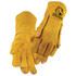 Black Stallion Side Split COWHIDE, DEFLECTOR-READY PREMIUM WELDING GLOVES Large | Golden Tan