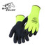 ACRYLIC TERRY LATEX COATED PALM NYLON KNIT GLOVES XL Black Stallion