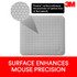 3M Precise Mouse Pad Enhances the Precision of Optical Mice ,
Repositionable Adhesive Back, 8.5" x 7", Bitmap, MP200PS