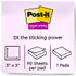 Post-it Super Sticky Notes 654-SSMPDQ