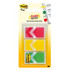 Post-it Prioritization Flags 682-ARR-RYG, .94 in. x 1.7 in. (24 mm x43.2 mm) 40346