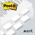 Post-it Flags 680-6 (36) 1 in. x 1.7 in. (25,4 mm x 43,2 mm) White 50flags/pd, 36/cs 66525