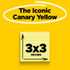 Post-it Notes 630PK2 3 in x 3 in (7.62 cm x 7.62 cm) Canary Yellow,
Lined