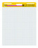 Post-it® Super Sticky Easel Pad 560, White with Grid