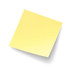 Post-it Notes 5400 3 in x3 in (7.62 cm x 7.62 cm) Canary Yellow 56900