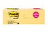 Post-it® Notes, Canary Yellow,  3 in x 3 in., 100 sheets/pad, 27 pads/pack,