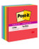 Post-it Super Sticky Notes 654-6SSAN, 3 in x 3 in (76 mm x 76 mm)Marrakesh Collection 52832