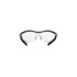 3M Readers Safety Glasses, 91193H1-C, +2.5, Blk Frm, Clr Lens 91193