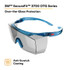 3M SecureFit 3700 Series, SF3707AS-BLU, Blue Temple, Indoor/Outdoor Gray OTG Anti-scratch lens, 10ea/cs 27910
