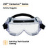 3M Centurion Safety Splash Goggle 454AF, 40305-00000-10 Clear Anti-FogLens 10 ea/case 62390