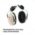 3M Peltor Optime 95 Cap-Mount Earmuffs, Hearing Conservation H6P3E/V10 EA/Case 8065