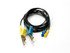 3M Lead Test, Blue/Yellow Alligator Clip 1142