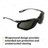 3M Virtua CCS Protective Eyewear 11873-00000-20, with Foam Gasket,GRAY Anti-Fog Lens, 20 EA/Case 11873