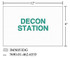 3M Diamond Grade Damage Control Sign DECON STA