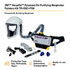 3M Versaflo Powered Air Purifying Respirator Painters Kit
TR-800-PSK/94248(AAD), 1 EA/Case