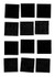 Scotch Extreme Mounting Squares Value Pack RFD7021-VPESF, 1 in x 1 in(25,4 mm x 25,4 mm), Black, 36 Squares 26550