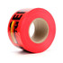 Scotch Barricade Tape 362, DANGER DO NOT ENTER, 3 in x 1000 ft, Red, 8rolls/Case 57766