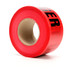 Scotch Barricade Tape 357, DANGER, 3 in x 1000 ft, Red, 8 rolls/Case 57764