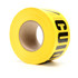 Scotch Barricade Tape 382, CAUTION / CIUDADO, 3 in x 1000 ft, Yellow, 8rolls/Case 59235