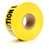 Scotch Buried Barricade Tape 364, CAUTION BURIED ELECTRIC LINE BELOW, 3in x 1000 ft, Yellow, 8 rolls/Case 57769