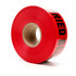 Scotch Buried Barricade Tape 363, CAUTION HIGH VOLTAGE CABLE BURIEDBELOW, 3 in x 1000 ft, Red, 8 rolls/Case 57768