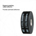 3M Scotchrap Vinyl Corrosion Protection Tape 51, 4 in x 100 ft,Printed, Black, 4 rolls/Case 42804