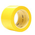 3M Vinyl Tape 471, Yellow, 3 in x 36 yd, 5.2 mil, 12 Roll/Case, Individually Wrapped Conveniently Packaged