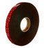 3MÃ¢â€žÂ¢ VHBÃ¢â€žÂ¢ Tape 5925, Black, 1 in x 72 yd, 25 mil, 9 Roll/Case
