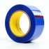 3M Polyester Tape 8902, Blue, 1 in x 72 yd, 3.4 mil, 12 Rolls/Case, Plastic Core with tabs 40614