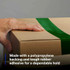 Scotch Box Sealing Tape 371, Green, 48 mm x 914 m, 6/Case 82890