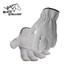 GRAIN/SPLIT COWHIDE DRIVER'S GLOVES Medium GD1614-PG-MED Black Stallion