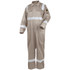 Black Stallion TRUGUARD 300 HI-VIS FLAME-RESISTANT COTTON Coveralls 2XL CF2216-ST-2XL | Stone