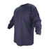 FLAME RESISTANT TREATED COTTON T-SHIRT - Long Sleeve XL 60-8031-XL Black Stallion